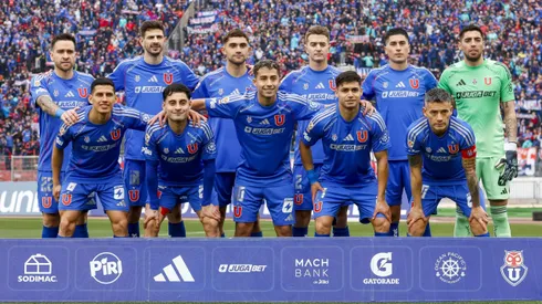 La ofensiva formación de Universidad de Chile vs Colo Colo.