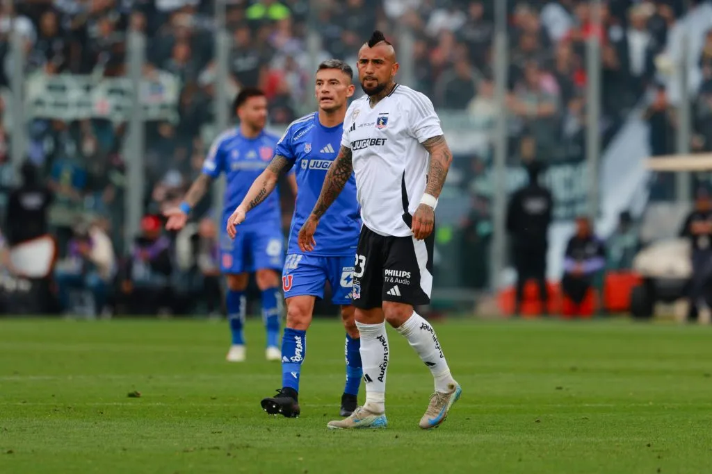 El King lo vivió como un hincha más. Imagen: Javier Vergara/Photosport