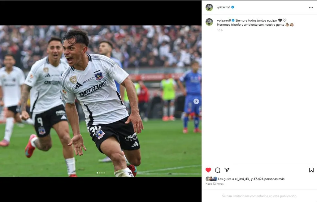 Publicación de Vicente Pizarro.