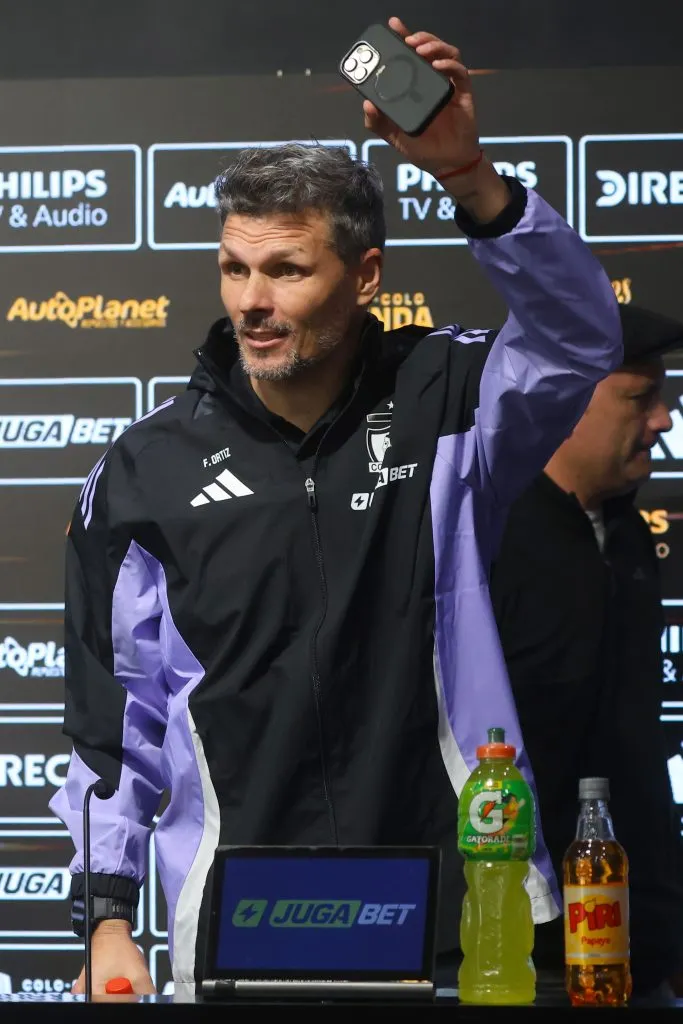 Fernando Ortiz reconoció diálogo con Iván Zamorano | Foto: Photosport