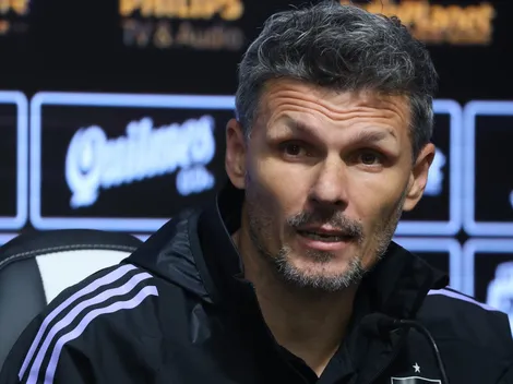 El particular horario en que llegó hoy Ortiz al Monumental