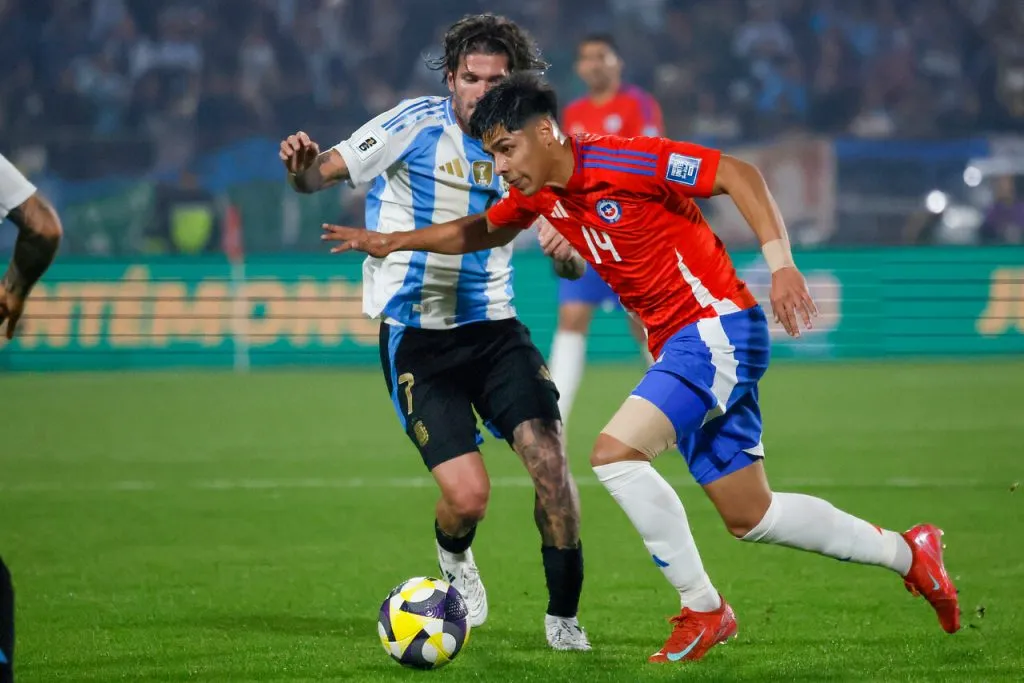 Darío Osorio fue liberado de La Roja. Imagen: Andres Pina/Photosport