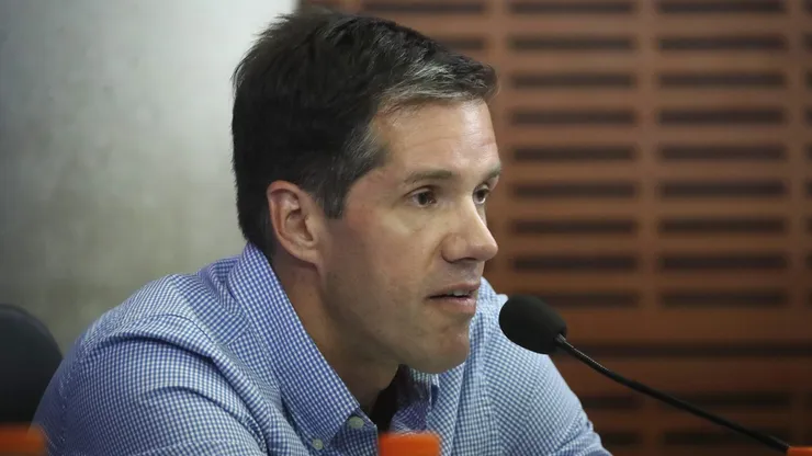 El llanto de Michael Clark por la realización de la Supercopa ante Colo Colo.