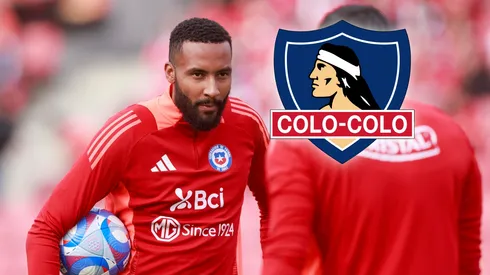 Lawrence Vigouroux es fanático de Colo Colo.