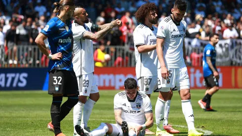 Gonzalo Castellani con la camiseta de Colo Colo.