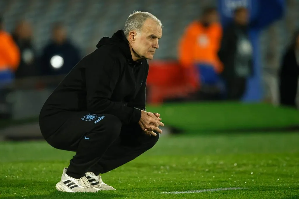 Marcelo Bielsa se refirió a la Selección Chilena. Imagen: Marcelo&nbsp;Hernandez/Photosport