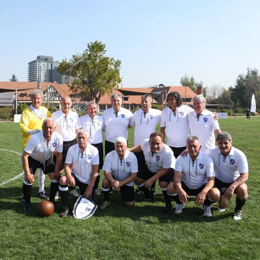 Las leyendas de Colo Colo que jugaron este viernes | Foto: Colo Colo