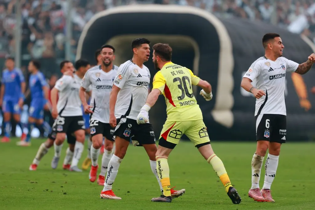 Fernando de Paul celebró como un hincha más el triunfo del Cacique ante Universidad de Chile.