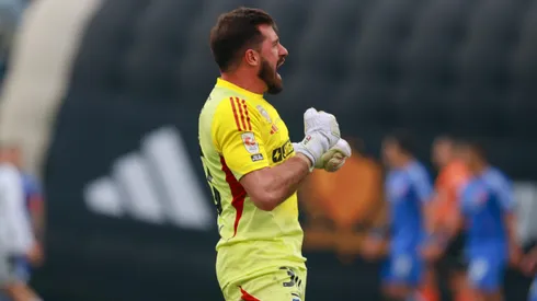 La efusiva celebración de Fernando de Paul tras ganar el Superclásico.