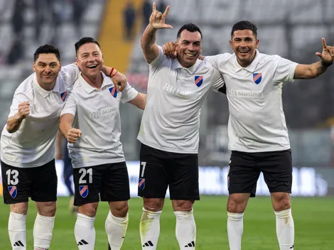 Video: Miguel Riffo pone en ventaja a Colo Colo en el partido de leyendas