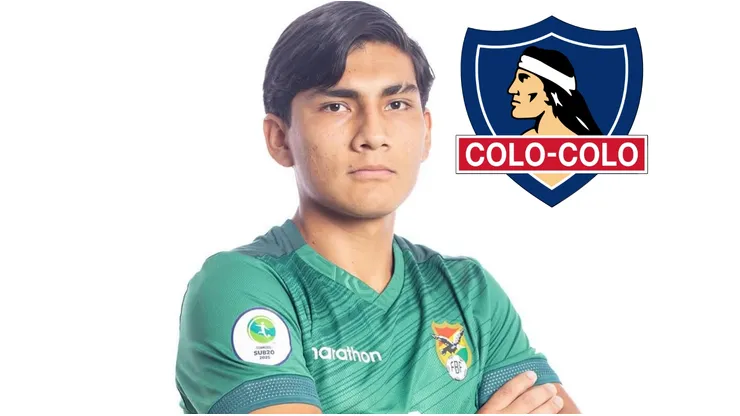 Percy Añez tiene 20 años y está a prueba en Colo Colo.