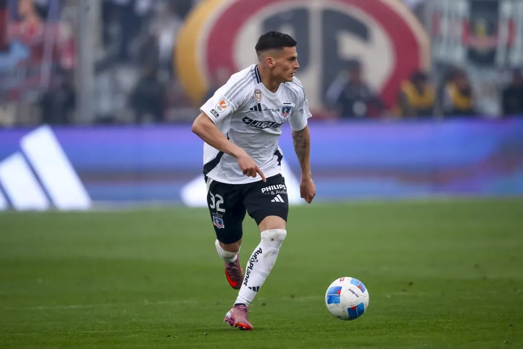 Lucas Cepeda en el Superclásico. (Foto: Photosport)