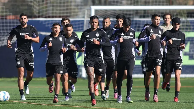 Los juveniles que se sumaron al entrenamiento de Fernando Ortiz en Colo Colo.