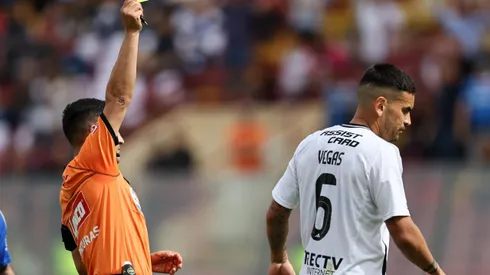 Sebastián Vegas fue expulsado en Colo Colo.