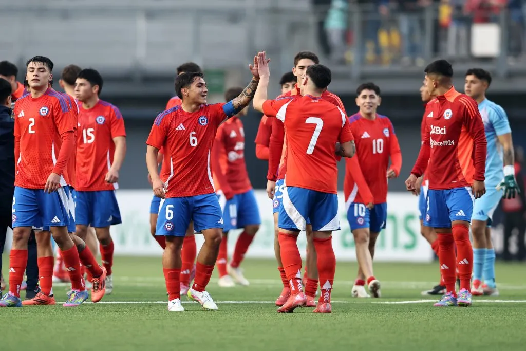 Chile se prepara para el Mundial sub 20 | Foto: Photosport
