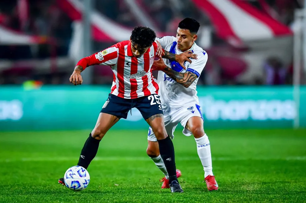 Claudio Baeza en Vélez Sarsfield. (Foto: Getty Images)