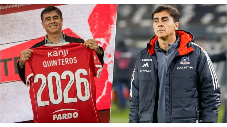 Gustavo Quinteros se acuerda de Colo Colo en su presentación en Independiente.