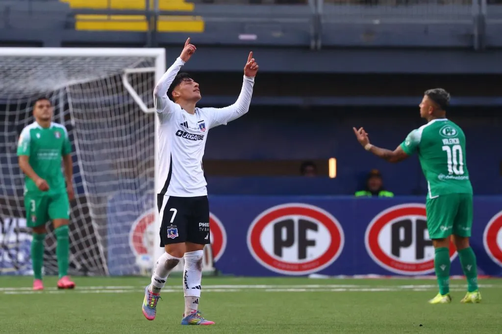 Francisco Marchant es el juvenil que más ha jugado en Colo Colo en 2025. Imagen: Jonnathan Oyarzun/Photosport