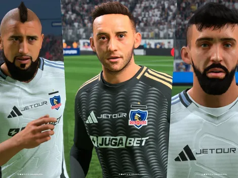 Así se ven los jugadores de Colo Colo en el nuevo FC 26