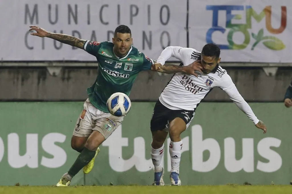 Colo Colo visitando a Deportes Temuco en la Copa Chile del 2022. (Foto: Photosport)