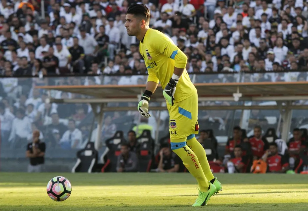 Salazar defendió en diferentes oportunidades el arco del Cacique. Imagen:Christian Iglesias/Photosport