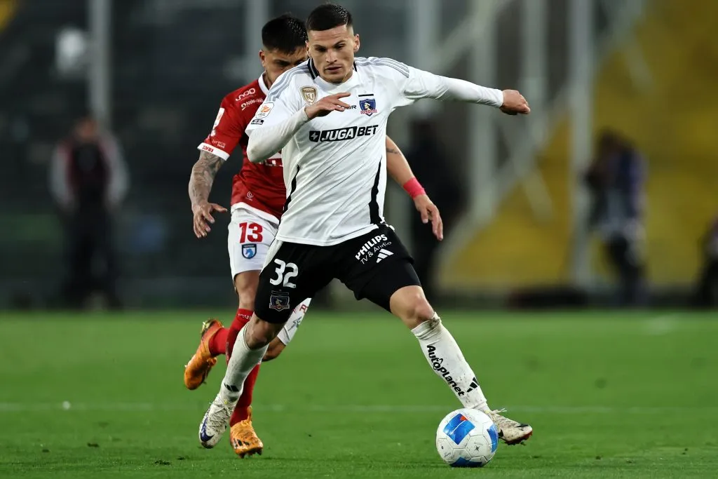 Lucas Cepeda fue importante para el triunfo de Colo Colo ante Iquique | Foto: Photosport
