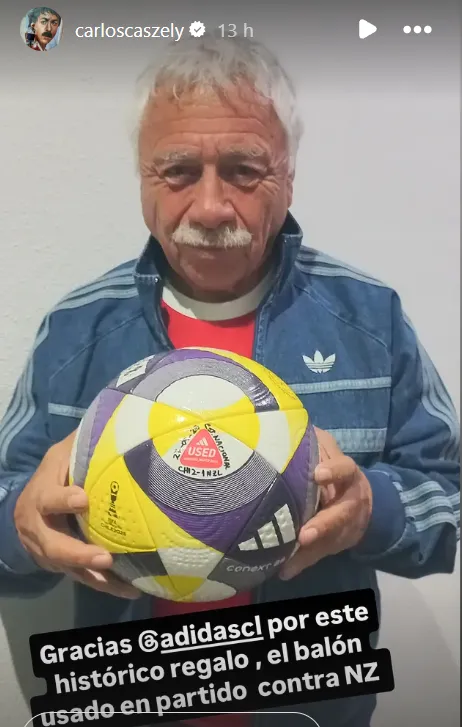 Foto: Instagram Carlos Caszely