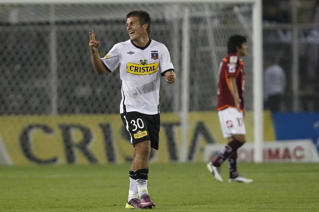 Diego Rubio en partido de Colo Colo vs La Serena. (Foto: Photosport)