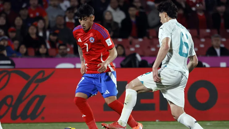 Francisco Marchant otra vez partió del banco en la Roja sub 20. | Imagen: Photosport.