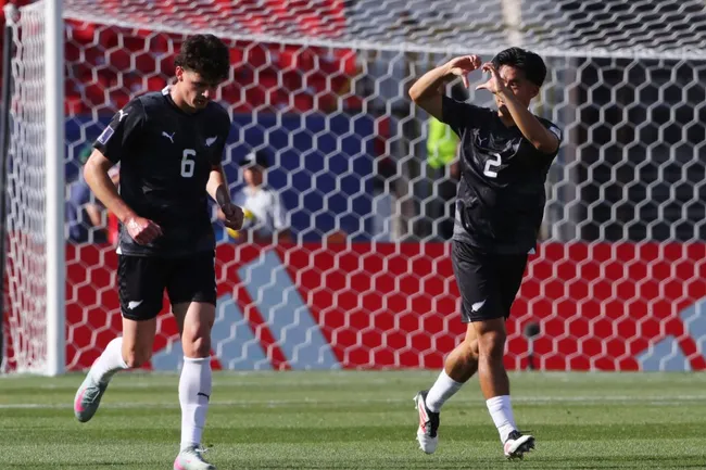 Nueva Zelanda vence en el Nacional a Egipto. Imagen: Jonnathan Oyarzun/Photosport