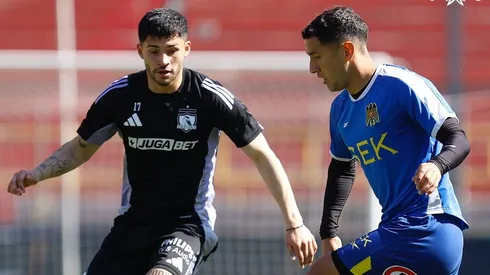 La formación que probó Fernando Ortiz en el amistoso de Colo Colo vs Unión Española.