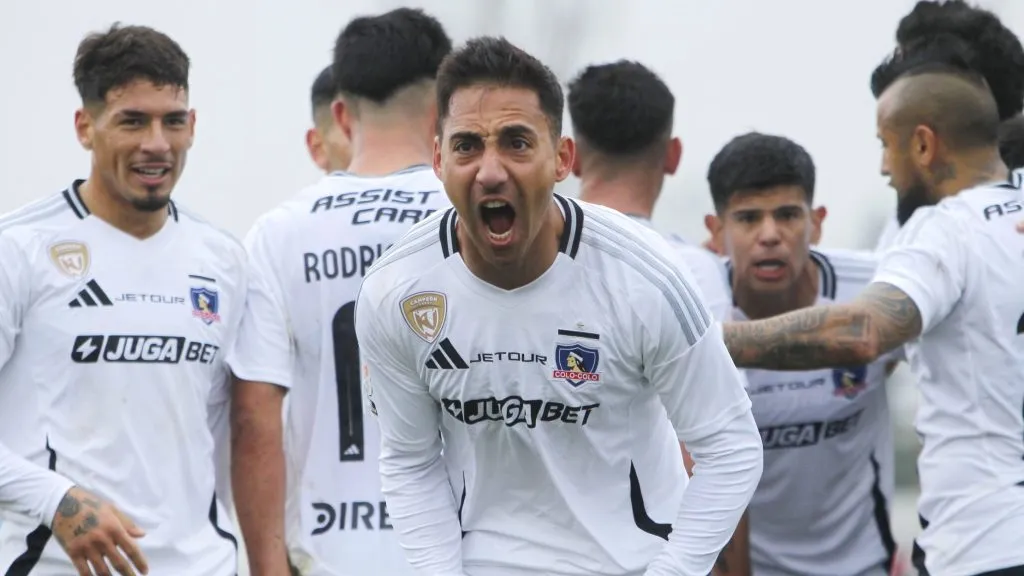 Javier Correa disfruta de su momento en Colo Colo.