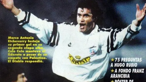 Marco Antonio Etcheverry sigue llevando a Colo Colo dentro de su corazón.
