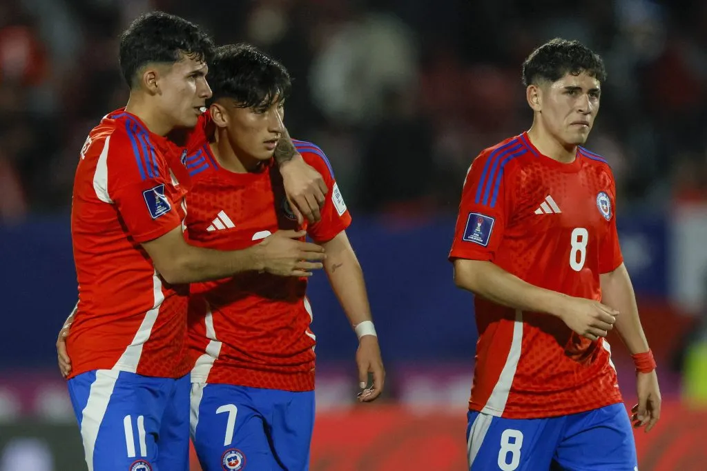 Francisco Marchant en la Selección Chilena. (Foto: Photosport)