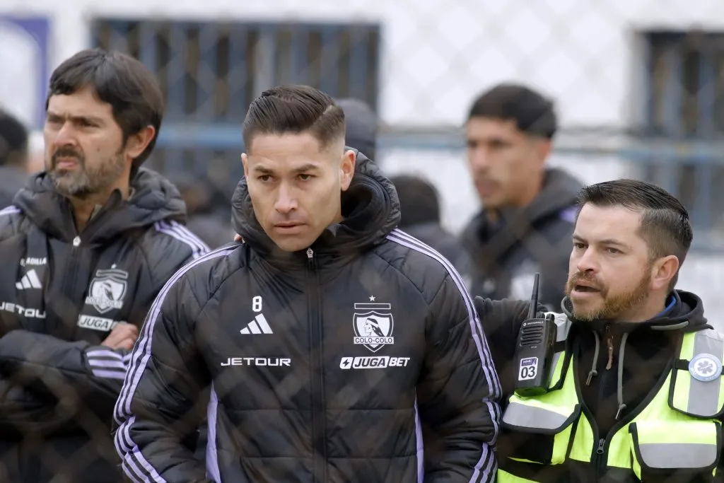 Óscar Opazo tiene contrato en Colo Colo hasta diciembre de 2026 | Foto: Photosport