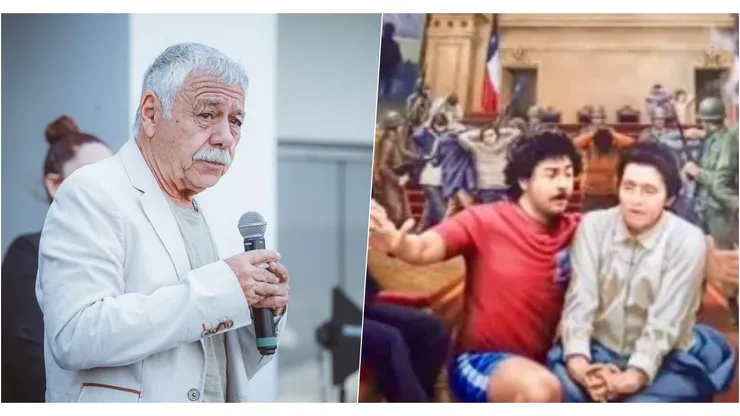 La profunda emoción de Carlos Caszely por cuadro en su honor en museo de Manchester.