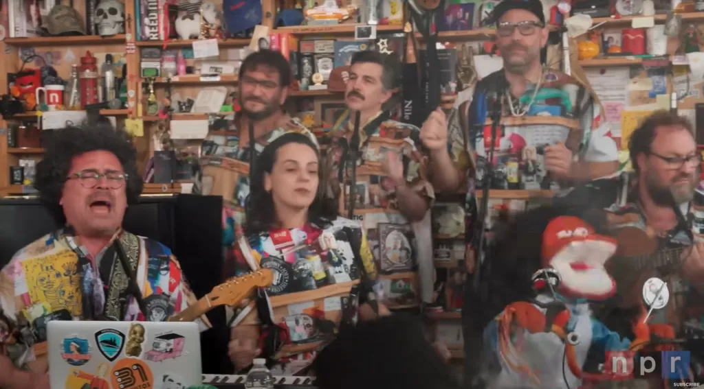 Colo Colo presente para todo el mundo en el Tiny Desk de 31 Minutos