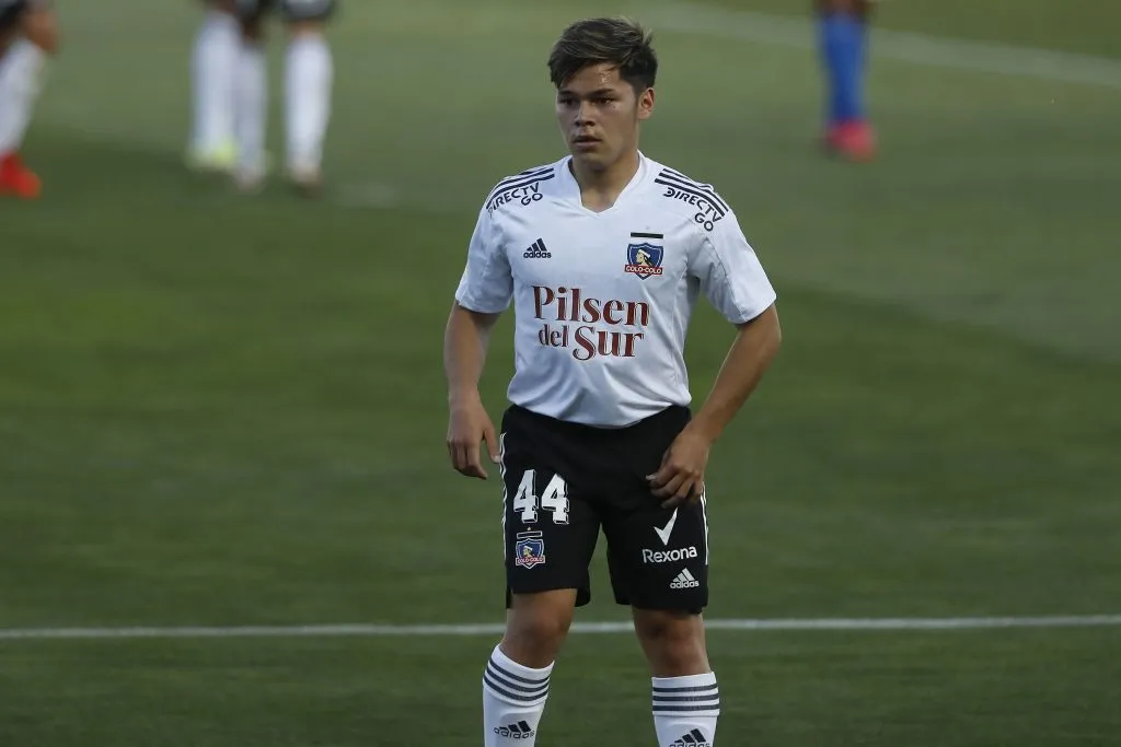 Danilo Díaz en su debut profesional con Colo Colo. (Foto: Photosport)