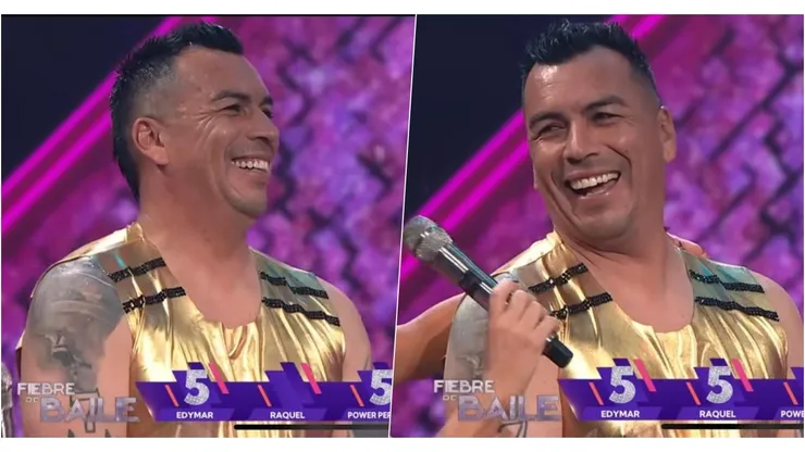A Esteban Paredes le recuerdan a Johnny Herrera en programa de baile y su reacción es notable.