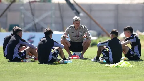 Fernando Ortiz detalla paternal conversación con los juveniles de Colo Colo.