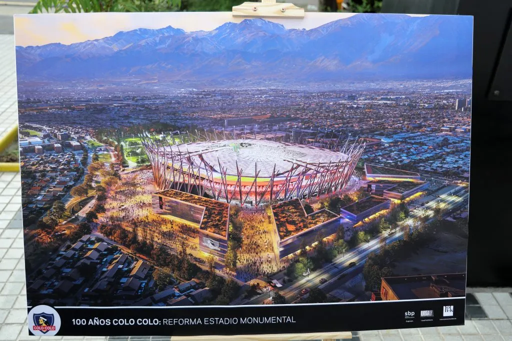 Imágenes del proyecto de remodelación del Estadio Monumental. Imagen: Javier Torres