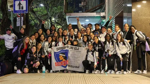 Los hinchas de Colo Colo han acompañado al plantel en la Copa Libertadores Femenina en Buenos Aires, Argentina.
