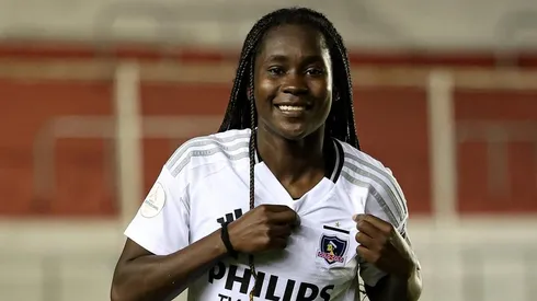 Mary Valencia saca pecho por su récord de goles en la Copa Libertadores.