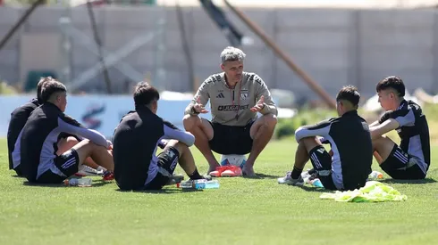Fernando Ortiz piensa en el futuro de Colo Colo.