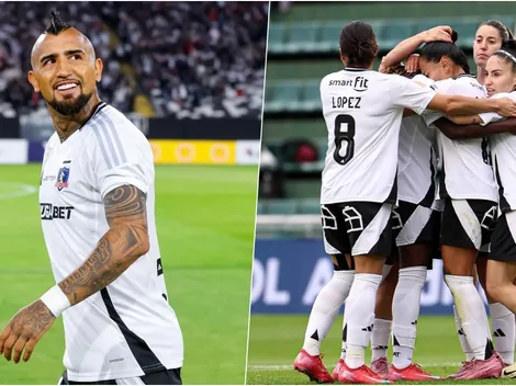 El mensaje de Arturo Vidal a Colo Colo FEM luego de su clasificación en Libertadores
