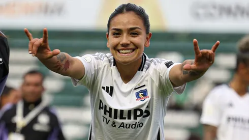 Michelle Acevedo sacó su lado más colocolino. | Imagen: Colo Colo Femenino.