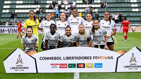La formación de Colo Colo Femenino ante Deportivo Cali.
