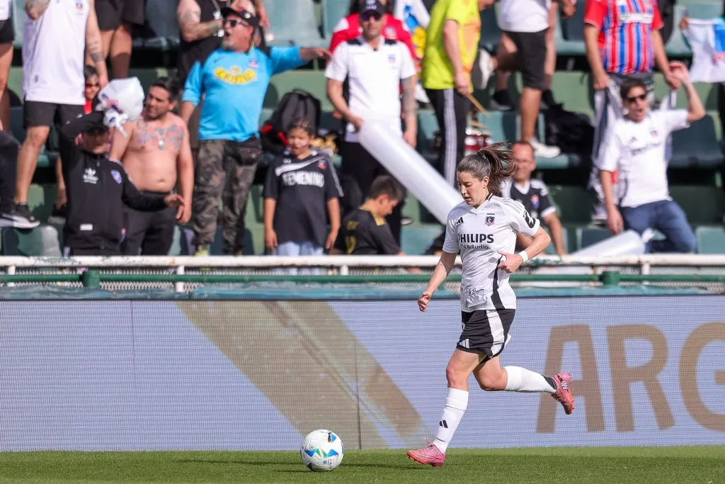 Rosario Balmaceda se atrevió a hablar tras la eliminación de Colo Colo Femenino | Foto: Conmebol