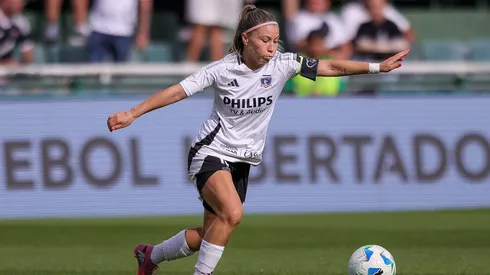 Yanara Aedo se juramenta ganar la Copa Libertadores con Colo Colo Femenino. | Imagen: Conmebol.
