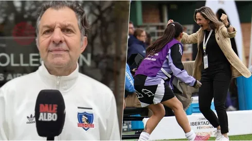 Aníbal Mosa saca pecho por el campañón de Colo Colo en la Copa Libertadores Femenina.